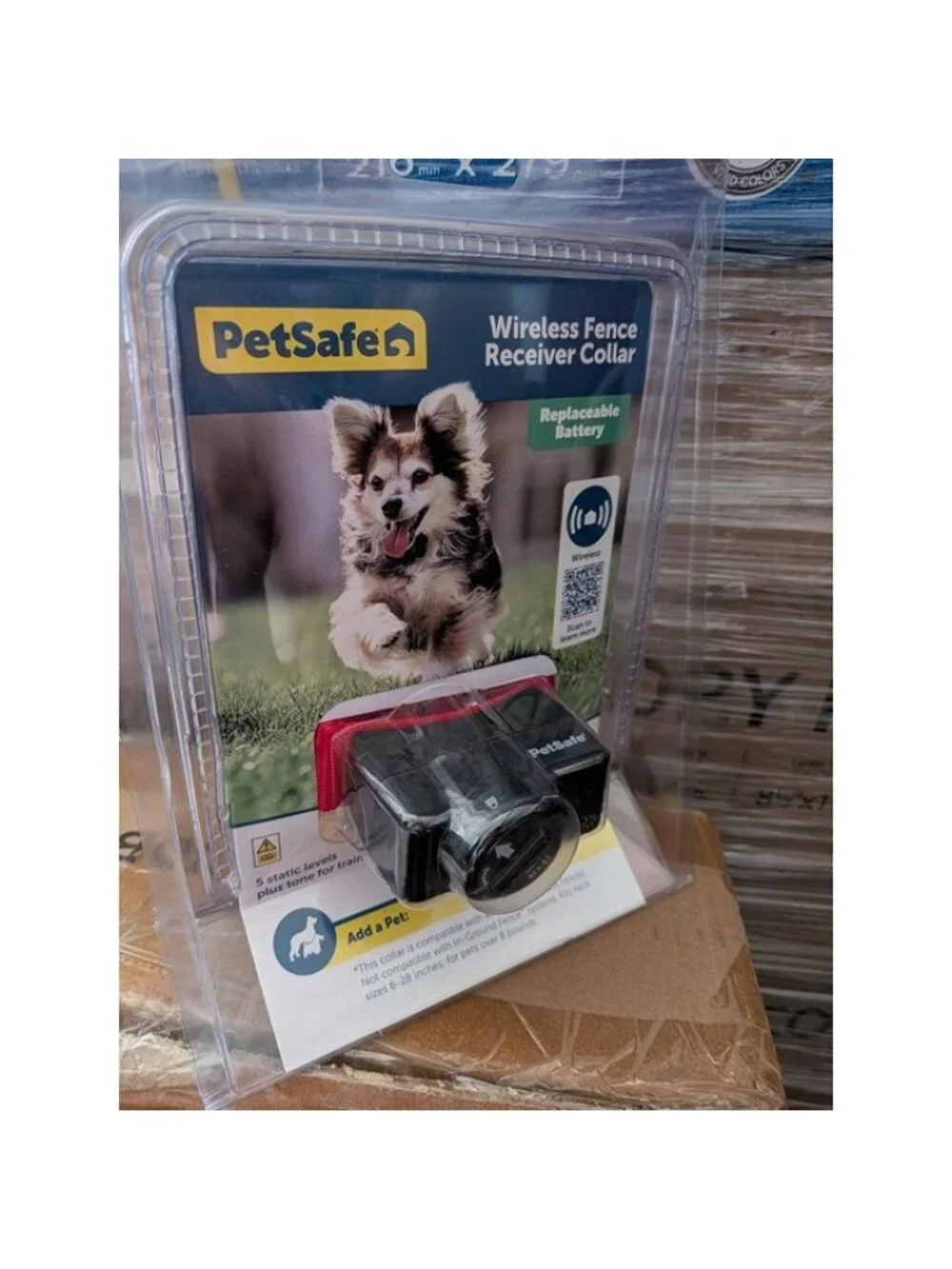 PetSafe Wireless Pet Containment System Receiver Collar for Dogs & Cats +5 lb.,